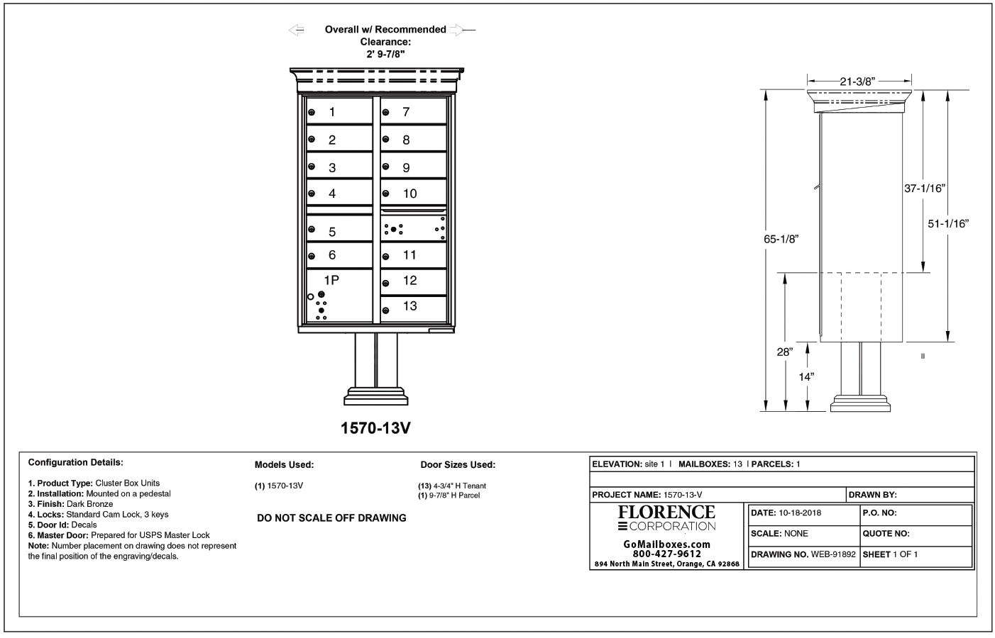 13 Door Classic CBU Diagram