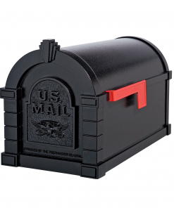 Gaines Eagle Keystone MailboxesAll Black