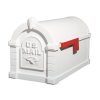 Gaines Eagle Keystone Mailboxes<br >All White