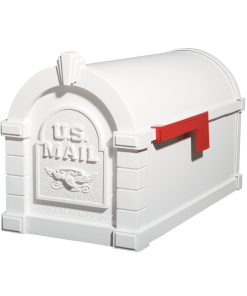 Gaines Eagle Keystone Mailboxes<br />All White