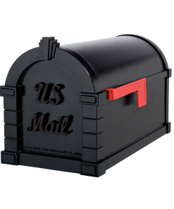 Gaines Signature Keystone Mailboxes<br />All Black