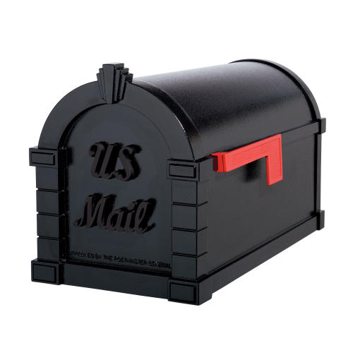 Gaines Signature Keystone Mailboxes<br />All Black