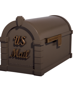 Gaines Signature Keystone MailboxesBronze with Antique Bronze