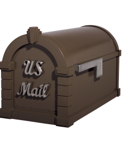 Gaines Signature Keystone MailboxesBronze with Satin Nickel