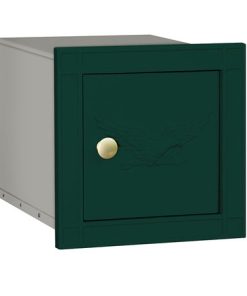 Salsbury Column Mailbox Green Eagle Door