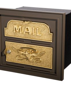 Gaines Classic Faceplate Bronze With Polished Brass