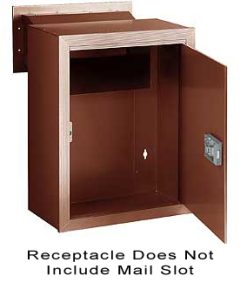 Salsbury Mail Drop Receptacle - Bronze