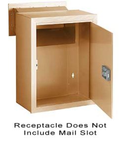 Salsbury Mail Drop Receptacle - Gold