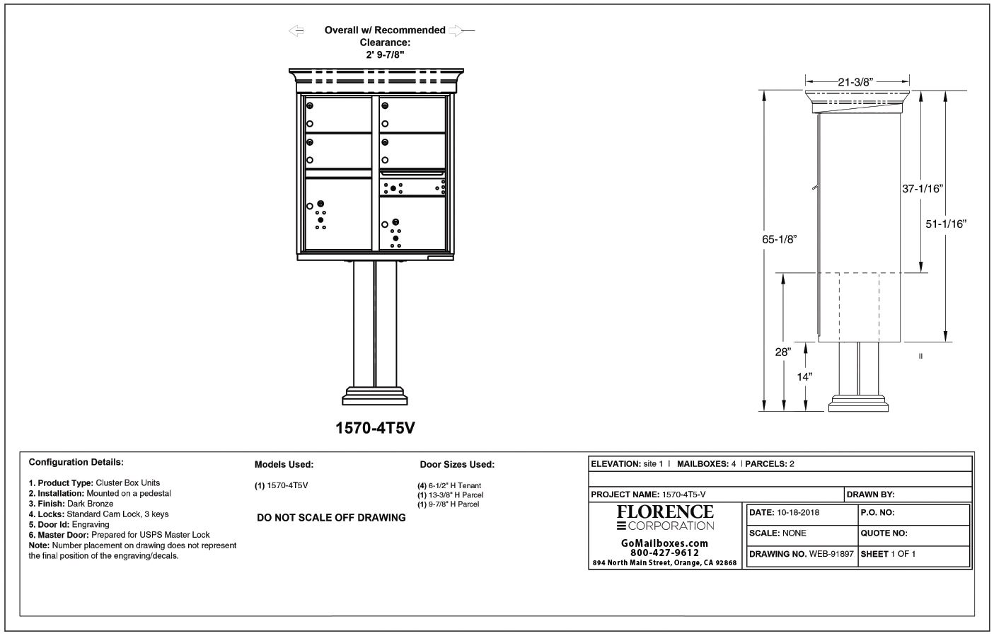 4 Door Classic CBU Diagram