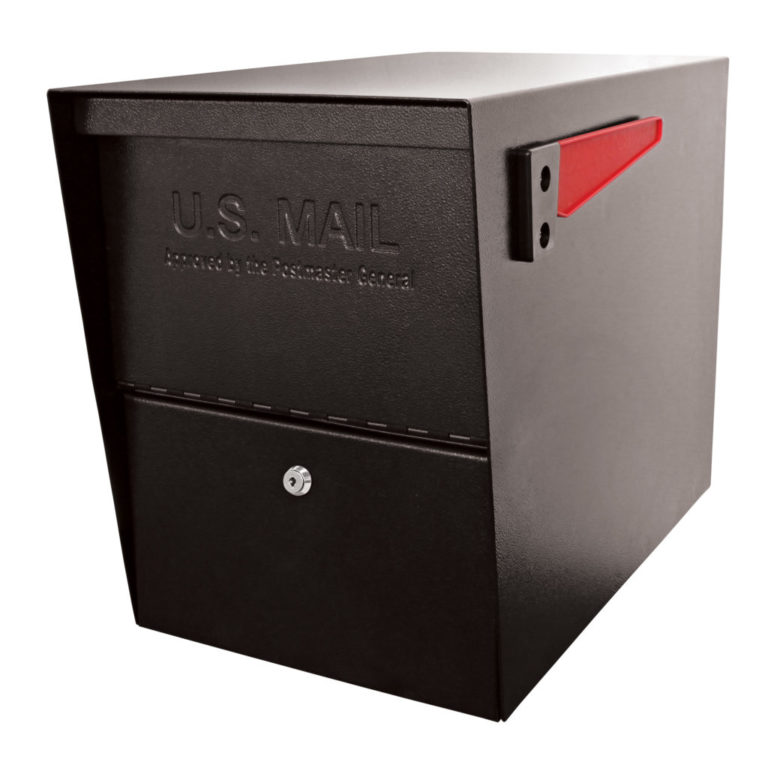 Column Recessed Locking Mailboxes