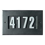 Cast Aluminum Address Plaque