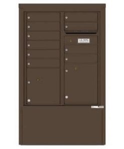 10 Door Florence Versatile 4C Depot Cabinet Cluster Mailboxes 4CADD-10 Antique Bronze