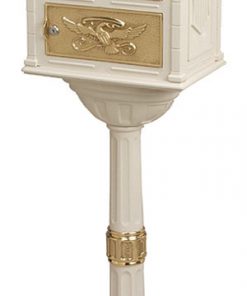 Gaines Classic Almond with Polished Brass