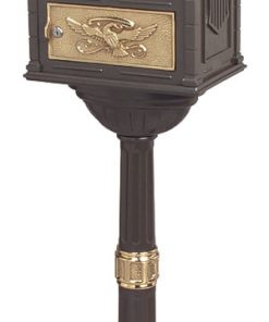 Gaines Classic Bronze with Polished Brass