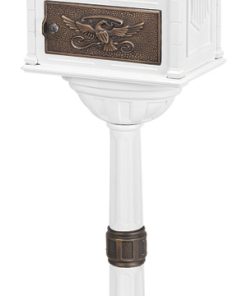 Gaines Classic White with Antique Bronze