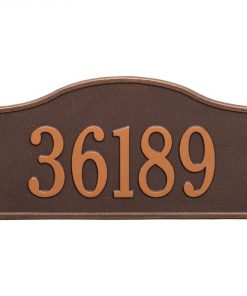 Antique Copper Rolling Hills Plaque – Grand Wall