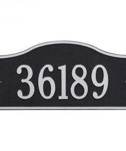 Black Silver Rolling Hills Plaque – Grand Wall