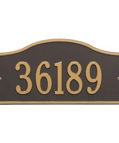 Bronze Gold Rolling Hills Plaque – Grand Wall