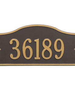 Bronze Gold Rolling Hills Plaque – Grand Wall