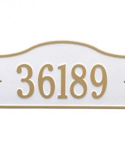 White Gold Rolling Hills Plaque – Grand Wall