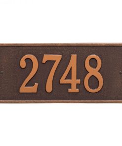 Hartford Standard 1 Line Antique Copper