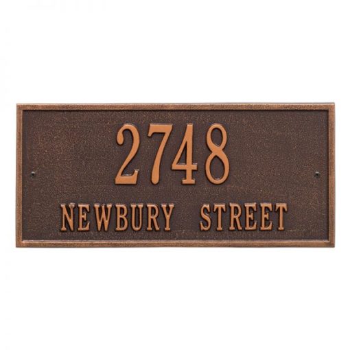 Hartford Standard 2 Line Antique Copper