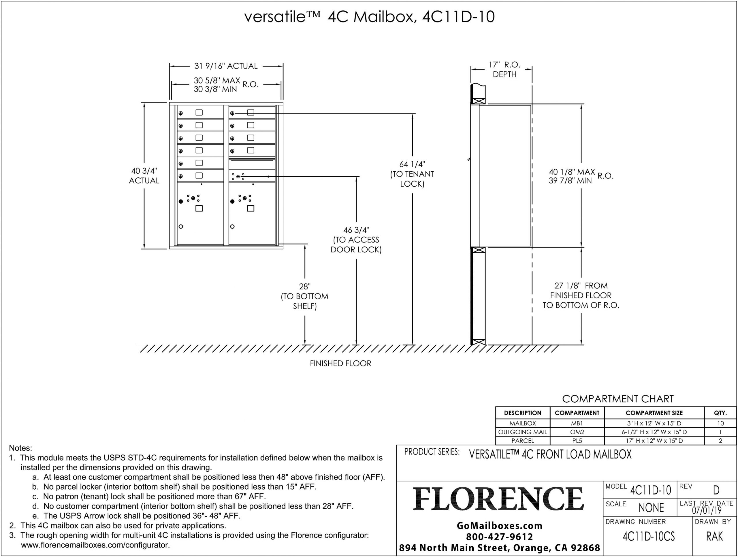 4C11D-10CS-Dimensions