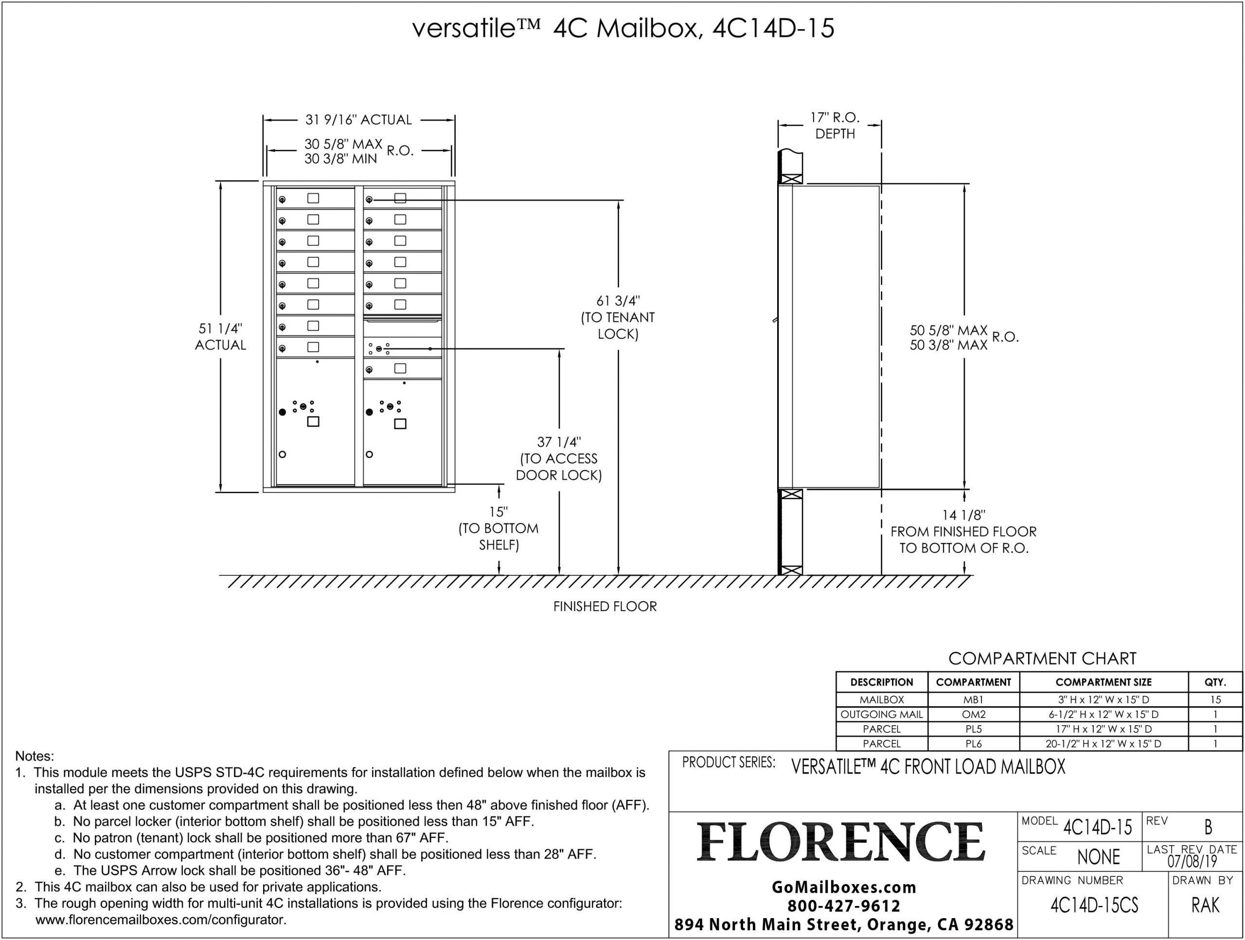 4C14D-15CS-Dimentions