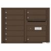 Florence Versatile Front Loading 4C Commercial Mailbox with 9 tenant Compartments 4C06D 09 Antique Bronze