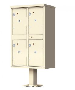 4 Door Parcel Locker CBU 1590-T2SD Sandstone