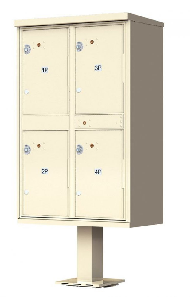 4 Door Parcel Locker CBU 1590-T2SD