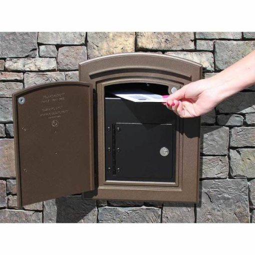 Manchester Column Mailbox (Optional Locking Insert) Go Mailboxes