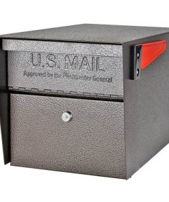 3 Mail Manager Locking Mailboxes with Post Bronze