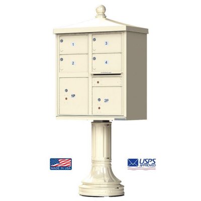 4-Door Florence Traditional Vital™ 1570 Series with 2 Parcel Lockers