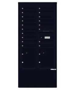 18 Door Depot Cabinet Black 4C15D-18-D-BK_0