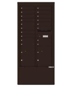 18 Door Depot Cabinet Dark Bronze 4C15D-18-D -DB