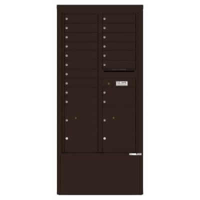 18 Door Depot Cabinet Dark Bronze 4C15D-18-D -DB