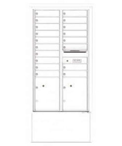 18 Door Depot Cabinet White 4C15D-18-D -WH