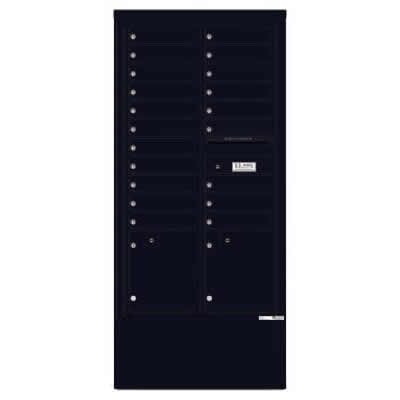 Depot Cabinet Black 4C16D 20 DBK