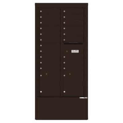 Depot Cabinet Dark Bronze 4C16D-20-DDB