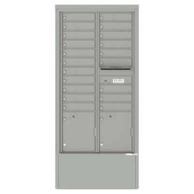 Depot Cabinet Silver Spect 4C16D-20-DSS