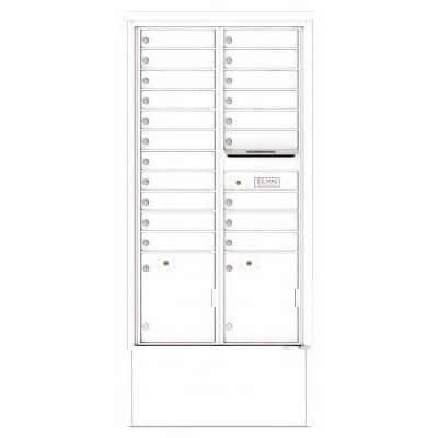 Depot Cabinet White 4C16D-20-DWH