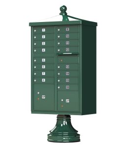 16 Door Traditional CBU Green 1570-16V2FG