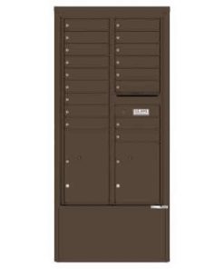 17 Door Depot Cabinet Antquite Bronze 4C15D-17-D