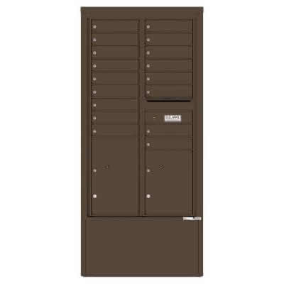 17 Door Depot Cabinet Antquite Bronze 4C15D 17 D
