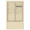 9 Door Florence Versatile 4C Depot Cabinet Cluster Mailboxes 4CADD 9 Sandstone