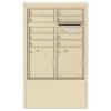 9 Door Florence Versatile 4C Depot Cabinet Cluster Mailboxes 4CADD-9 Sandstone