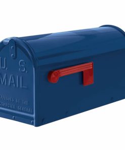 Janzer Residential Mailbox Gloss Blue Model JB-BLU