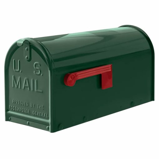 Janzer Residential Mailbox Gloss Green Model JB-GRN