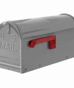 Janzer Residential Mailbox Gloss Grey Model JB-GRY